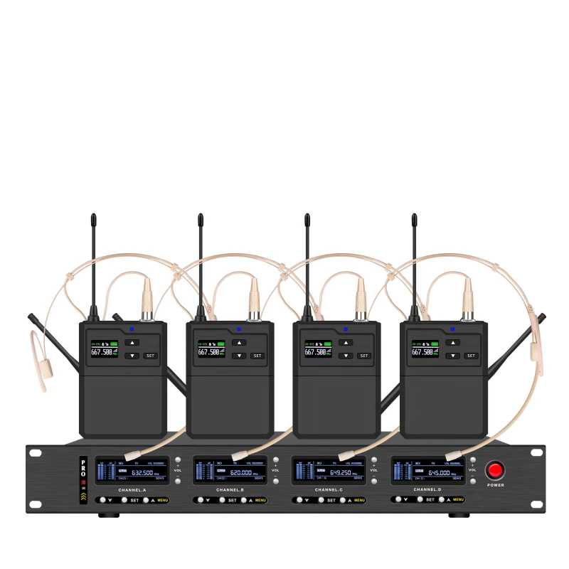 Mst-6400 True Diversity one drag four skin color headset